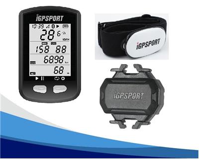 IGPSPORT-IGP10S Combo + Banda Pecho  + Cadencia  GPS Bidou Acepta Cardiaca Velocidad