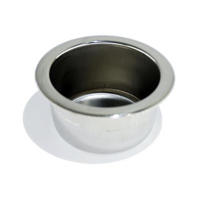Portavaso / posavaso de Embutir Inoxidable 86x40 mm