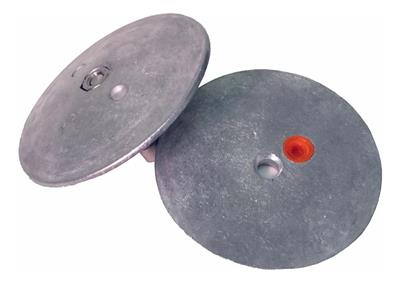 Anodo de Timon R2813A - 2 13/16  Aluminio