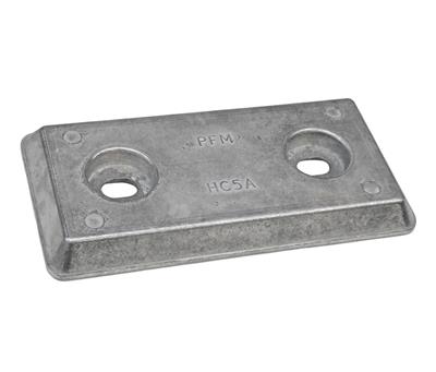 Ánodo de casco de sacrificio HC5A Alumino