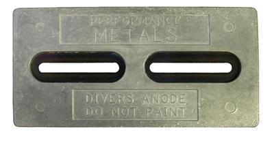 Ánodo Placa de Casco de sacrificio HDDRA Aluminio