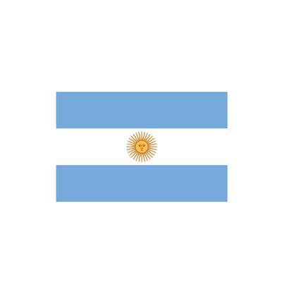 Bandera Argentina con S 30x45