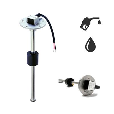 Sensor de nivel de combustible/agua 80 cm para atornillar