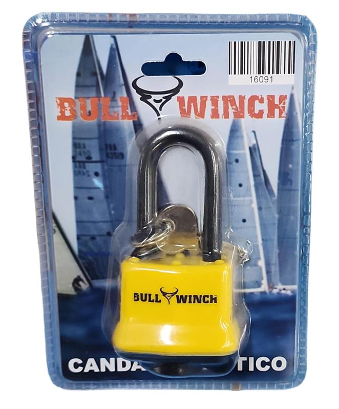 Candado INOX- SEA (Pack de 5) con una misma llave--ancho: 3 cm--arco: 17 mm  • Naval Chicolino