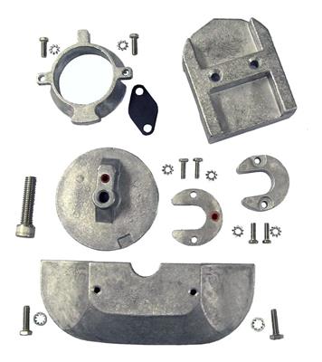 Kit de ánodos completo 10059A Mercruiser Alpha 1 Gen II Kit Aluminio