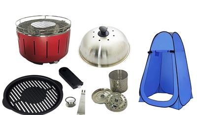 Parrilla Easy Grill Full + Carpa de Guarda