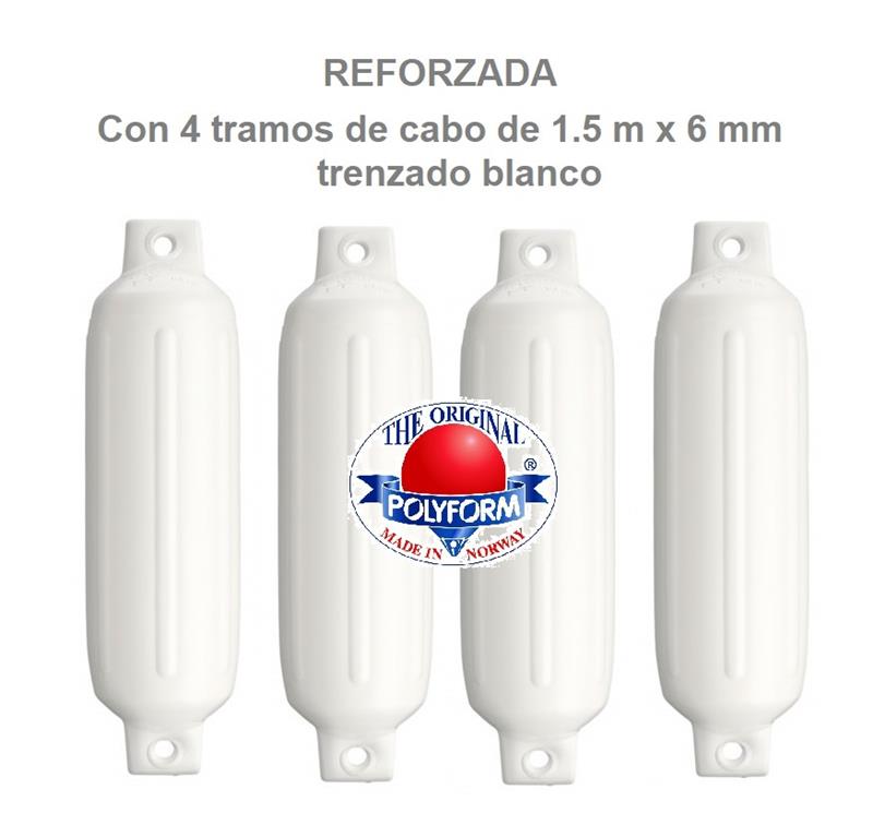 Defensa-Original-Polyform-G2-Blanca-de-4-Unidades--6-mts-Cabo-Trenzado-de-6-mm