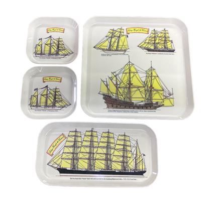 Bandeja Juego 4Pz Nauticas Juego Fragatas