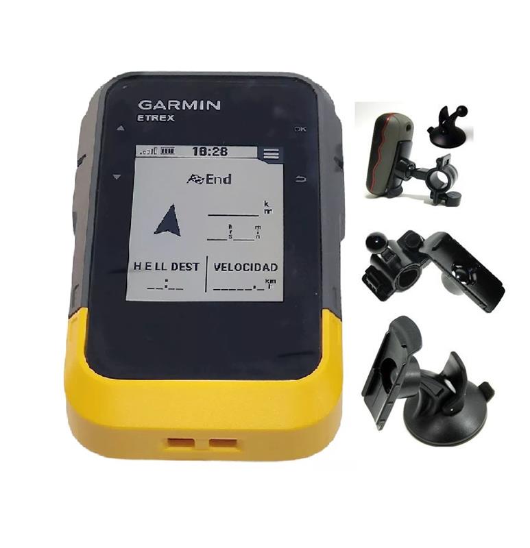 GARMIN-ETREX-SE-CAlcula-Areas-Compas--Soportes-Bici-Auto