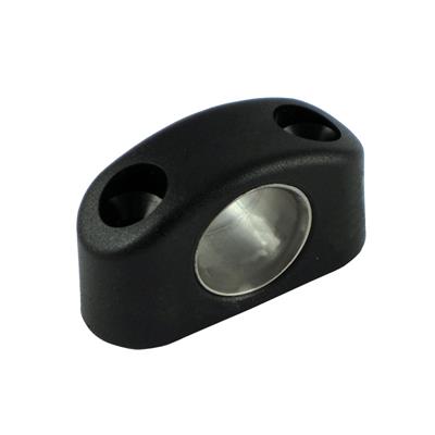 OJO PASACABO D 13MM NYLON C/ARO INOX