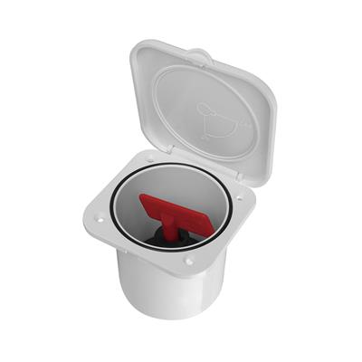 Llave Corte 1 Bateria 275 Amp Con Caja Embutir Redonda