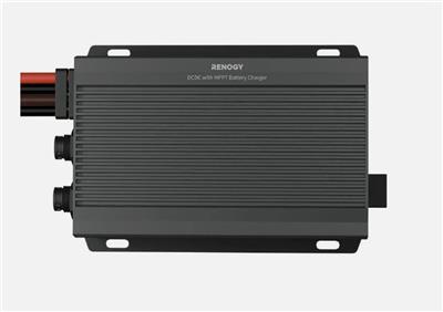 Renogy Cargador de Bateria Auxiliar de Alternadro y Panel Solar Doble Entrada con MPPT 