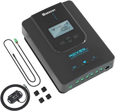 Renogy Controlador de Carga de Panel Solar 12/24V 30A	RNG-CTRL-RVR30-G3-US