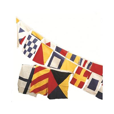 Codigo Internacional de Banderas de  Señales  20x30 (40 Ba