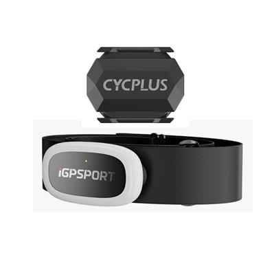 Ciclo Combo Banda Cardíaca de Pecho HR50 + Sensor de Cadencia o Velocidad CYCPLUS