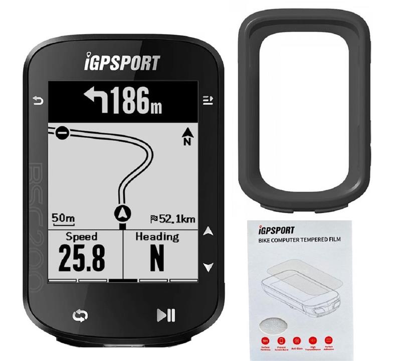 IGPSPORT-BSC200--Funda-Negra--2-Protectores-de-Pantalla