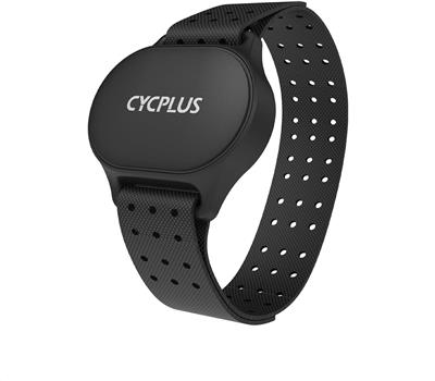 CYCPLUS Brazalete con monitor de frecuencia cardíaca, Bluetooth 5.1 ANT+ HR Monitor con indicador