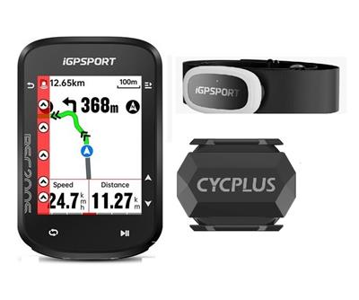IGPSPORT-BSC200 + Banda de Pecho + Sensor de Cadencia + Sensor de Velocidad