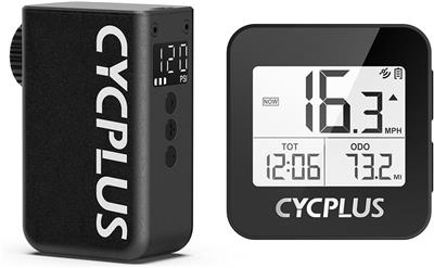 Ciclo computador GPS G1 + Inflador TOPUMP TB2PRO 120PSI