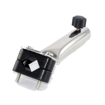 Portaasta para caño inoxidable 102mm con soporte