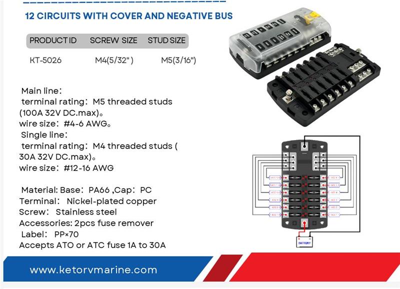 Fusilera-de-12-Fusibles-Blue-Electric