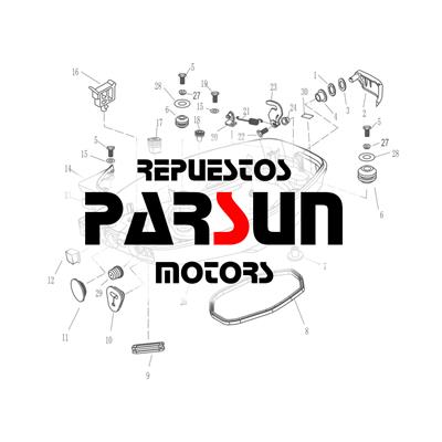 Aro Piston Superior Parsun Mercury Tohatsu F9.8