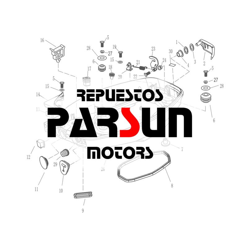 Aro-Piston-Superior-Parsun-Mercury-Tohatsu-F98