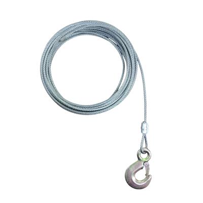 Malacate Manual Rep Cable Acero 7.80 O 7.95 5 Mts Con Gancho