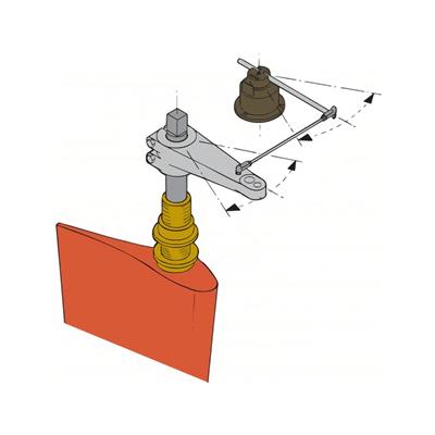 Indicador Angulo de Timón Sensor Simp Vet