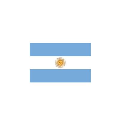 Bandera Argentina con S 20x30